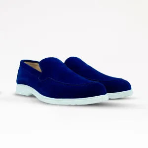 Suede Loafers (Navy Blue) | Suede Loafers For Men