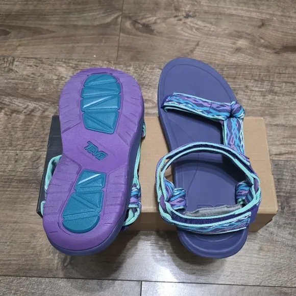 Teva  Purple Sandals Youth Girls Size 6Y
