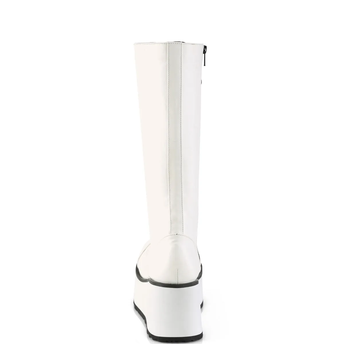 TRASHVILLE-502  White Vegan Leather