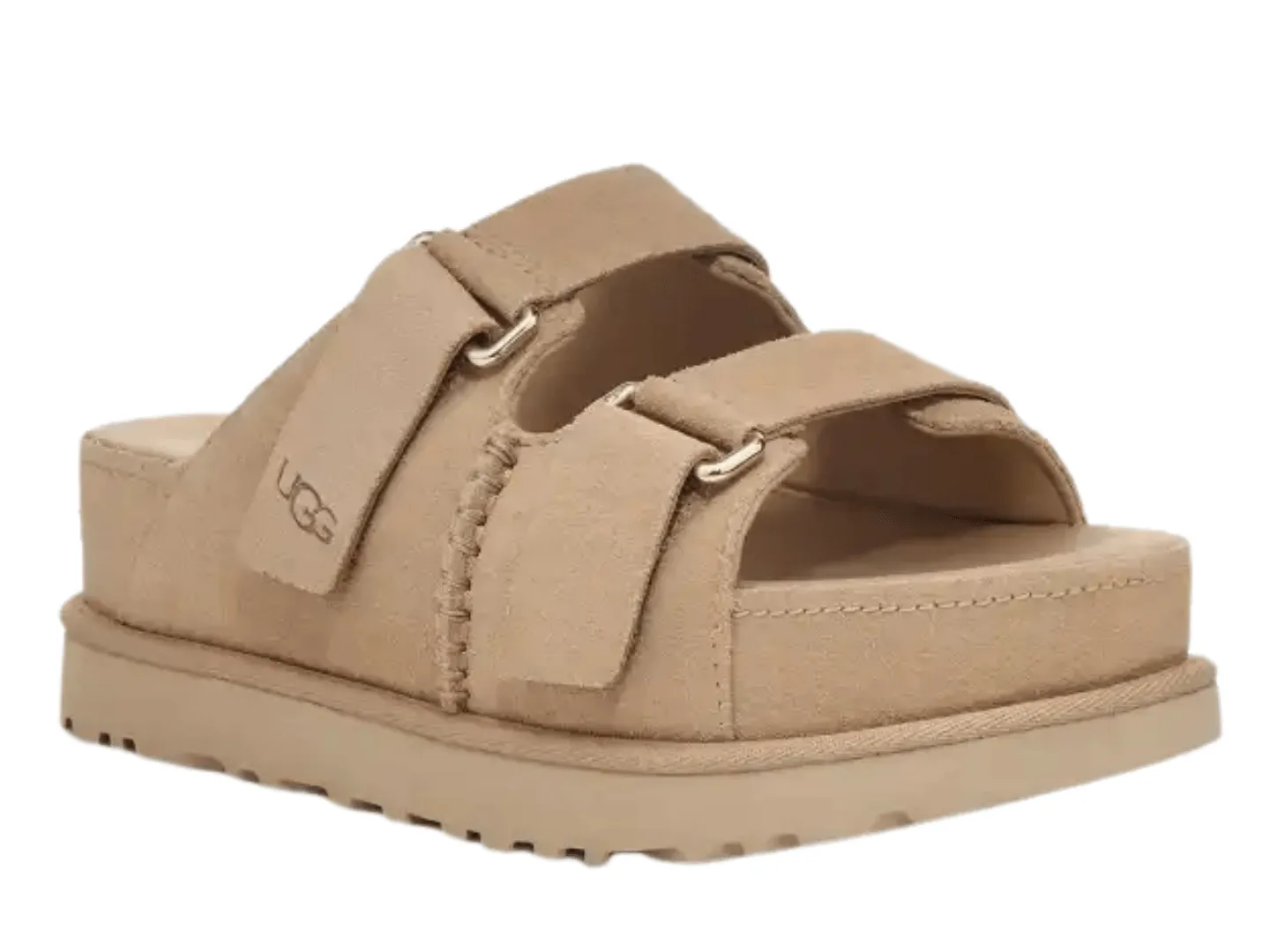 Ugg: Goldenstar Hi Slide in Sand