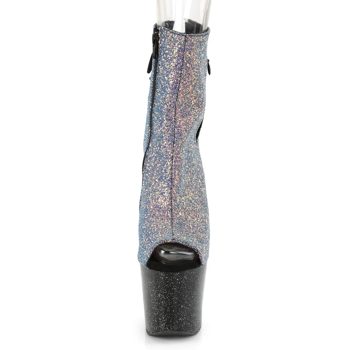 UNICORN-1018G  Purple-Blue Glitter/Black