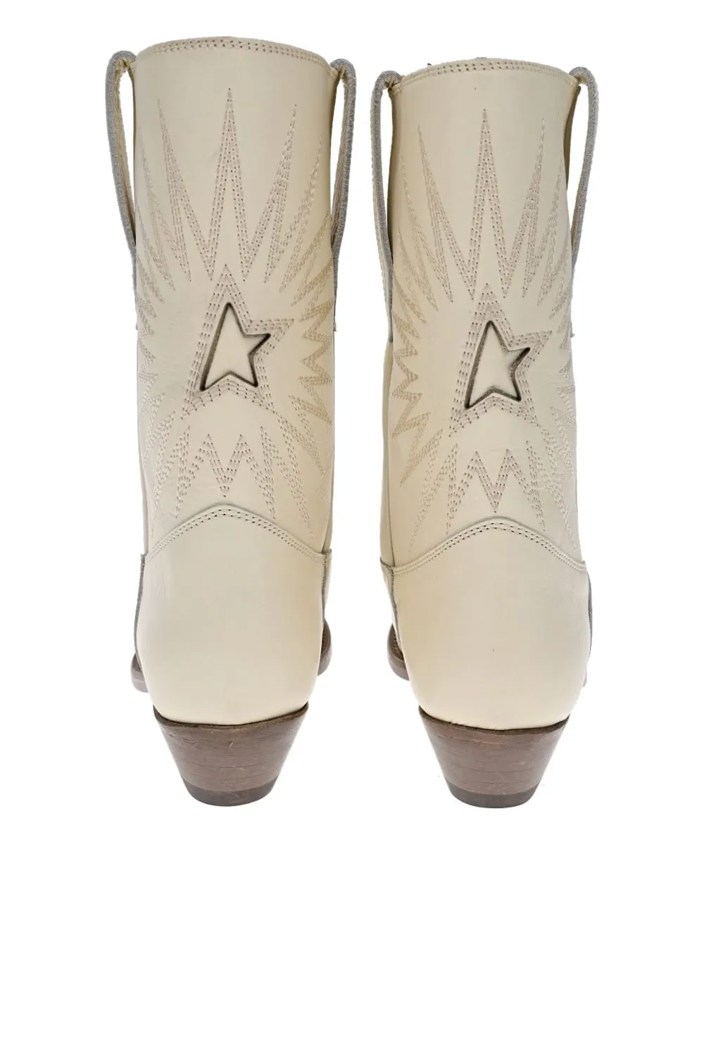 Wish Star Low Buttercream Leather Boots
