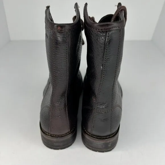 Wolverine Womens W40078 Rosie Kiltie Brown LaceUp Leather Size 5.5 Western Boots
