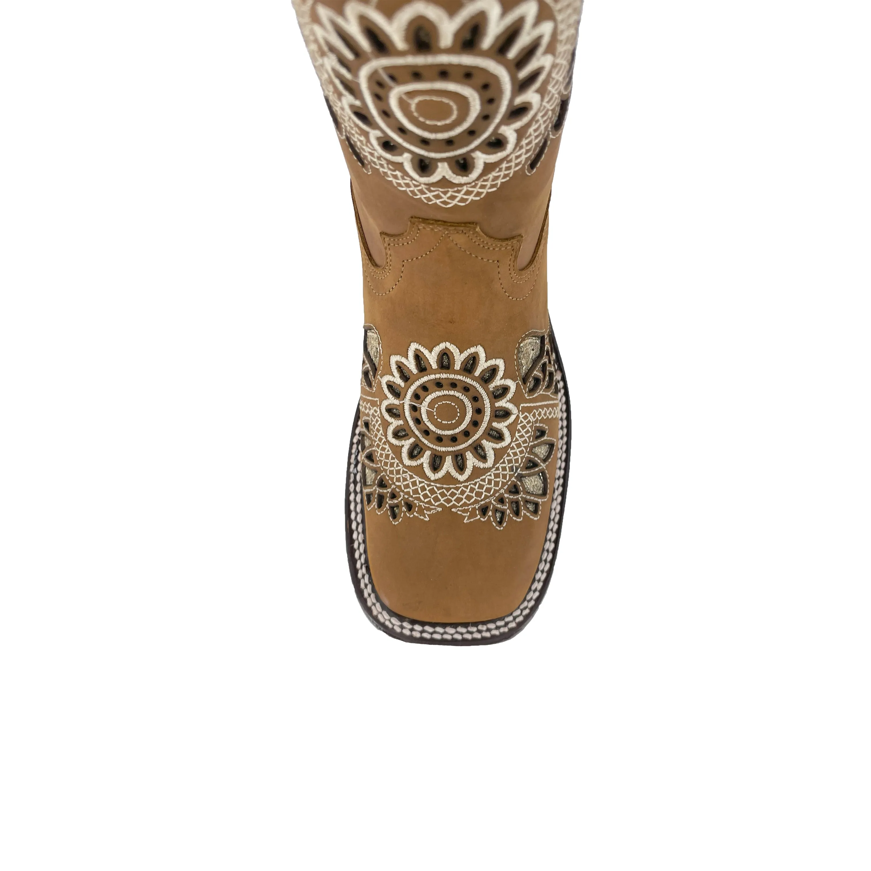 Women's Bulldog Glitter Boots - Sand Tan