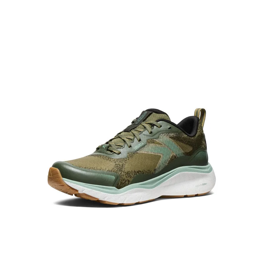 Women's Leiki Waterproof Hiking Shoe - Moss/Granite Green - 1030505