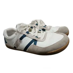 Xero Mens Kelso White Green Barefoot Minimalist Sneakers size 10.5