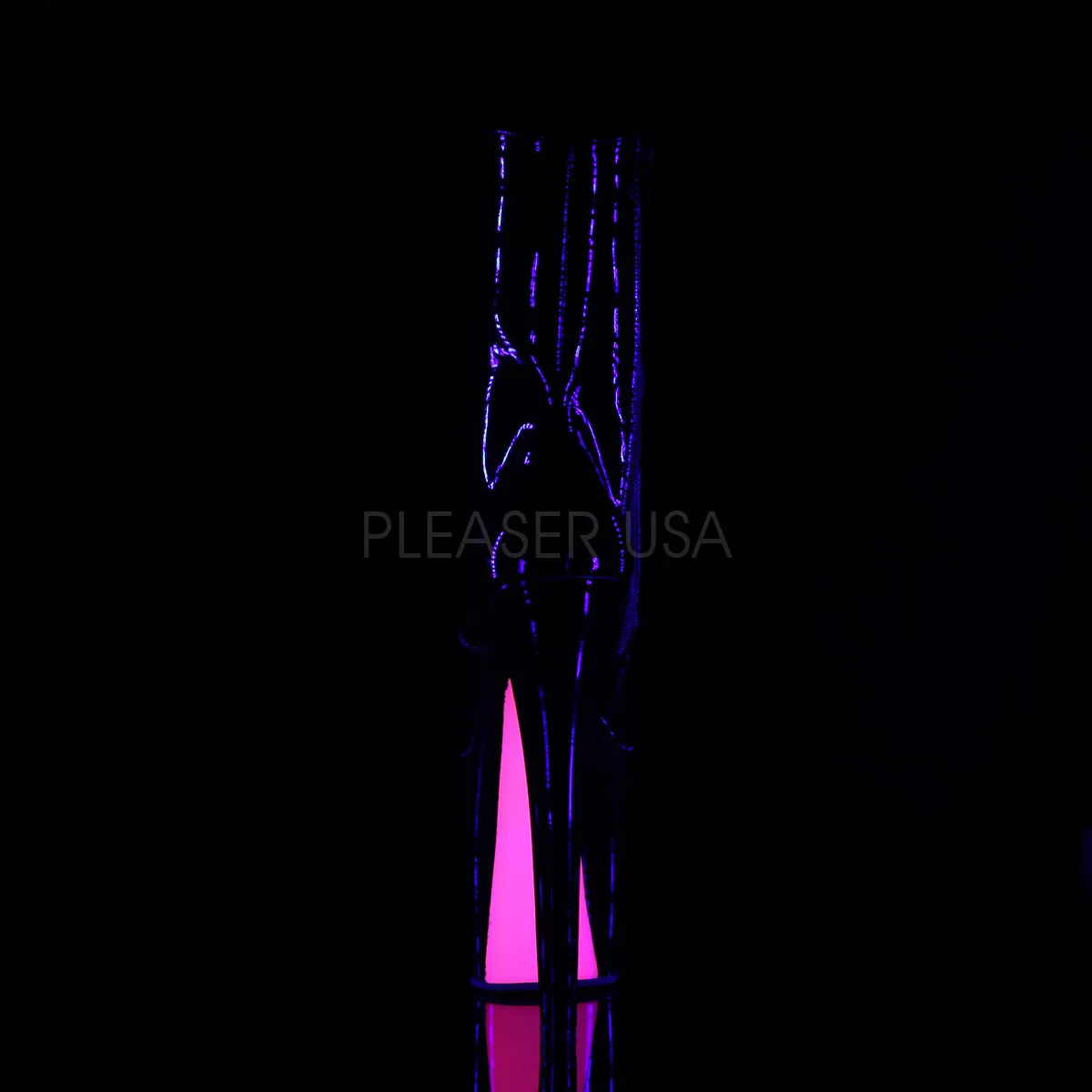 XTREME-1020TT  Black Patent/Black-Neon Hot Pink